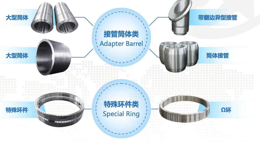 RF FF with Waterline Butt Weld Slip on Carbon Steel Flange for Connection